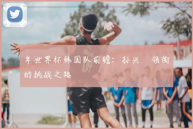 年世界杯韩国队前瞻：孙兴慜领衔的挑战之路